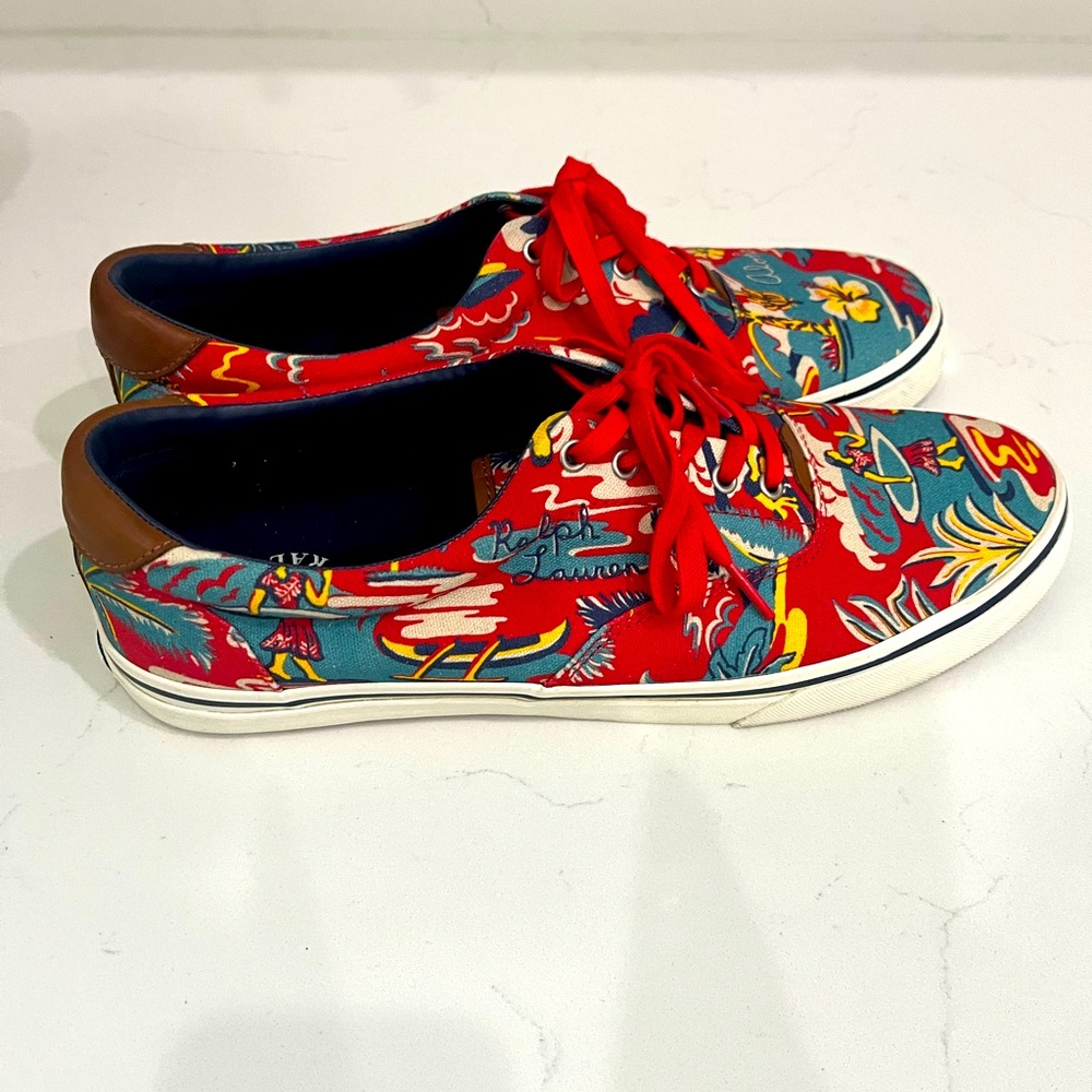 Ralph Lauren Polo Canvas Sneaker Thorton III size 11.5D